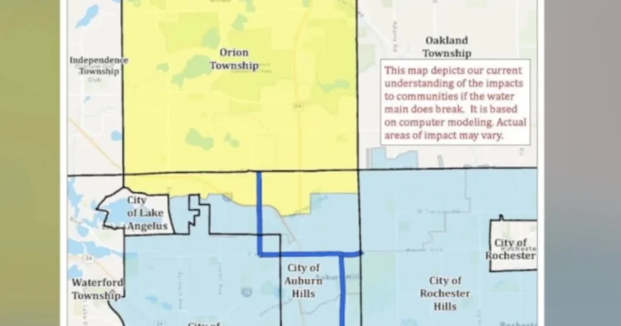 Barnett declares emergency as Water Main Break Oakland County grows