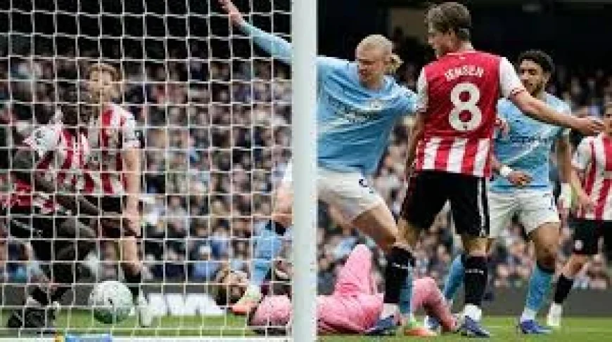Manchester City Beat Brentford 3-0 as West Ham Manager Watches Arsenal Gap Narrow
