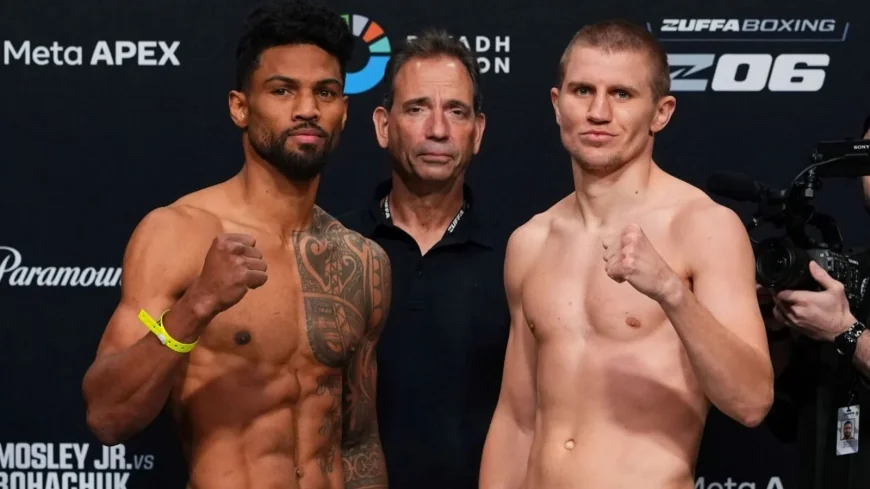 Serhii Bohachuk Faces Mosley Jr at Zuffa Boxing in Las Vegas