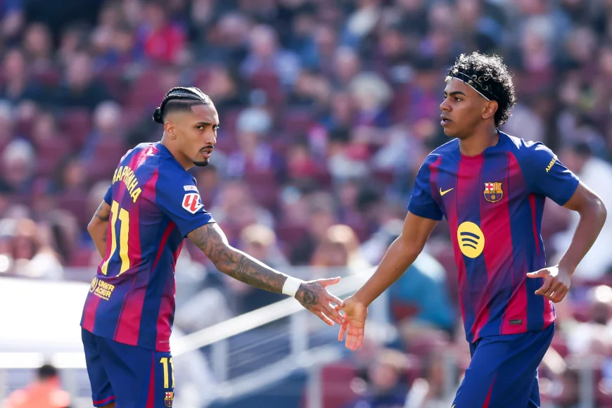 Raphinha Says He Is Not Lamine Yamal Ahead of El Clásico