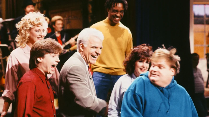 Mike Myers recalls Chris Farley shower ambushes at 30 Rock
