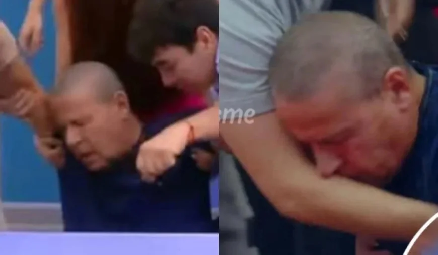 Alfredo Adame fakes collapse in La Mansión VIP during dining room scare