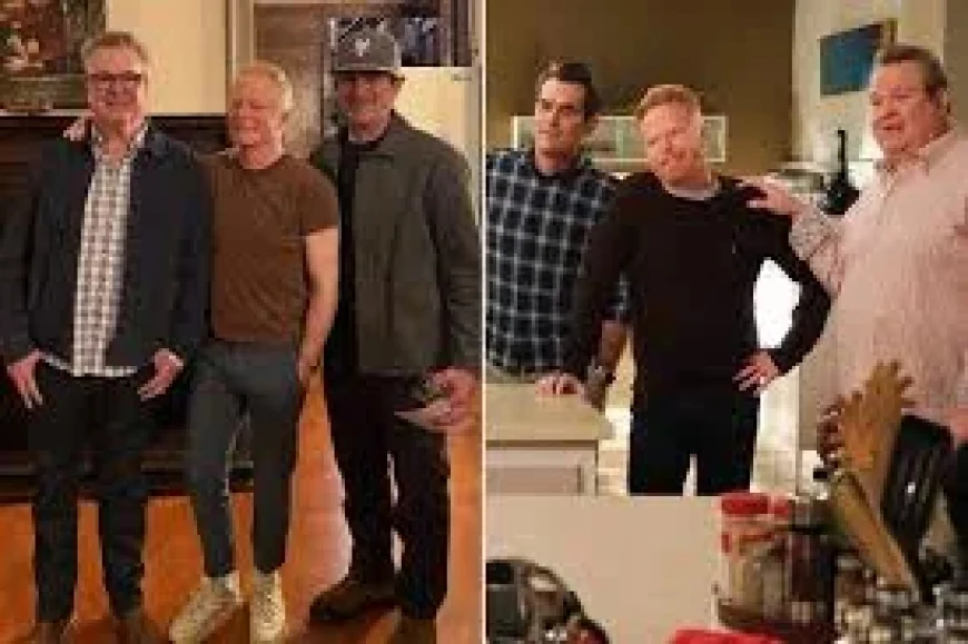 Eric Stonestreet Reunites Jesse Tyler Ferguson at Tru Backstage