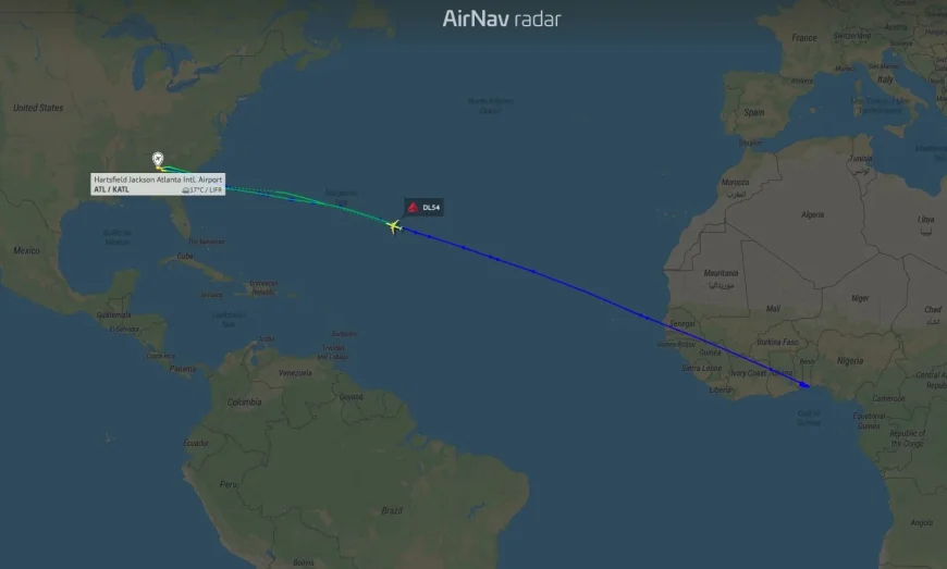 Delta Flight Returns To Atlanta After Eight-Hour Lagos Turnback