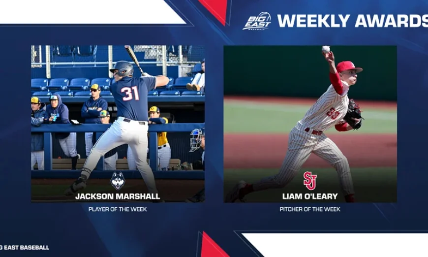 St Johns Earns BIG EAST Baseball Weekly Honors