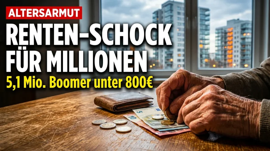 Robert Feiger warnt vor 5,1 Millionen mit Rente unter 800 Euro