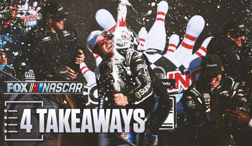 Shane van Gisbergen wins 7-second Watkins Glen Racing rally