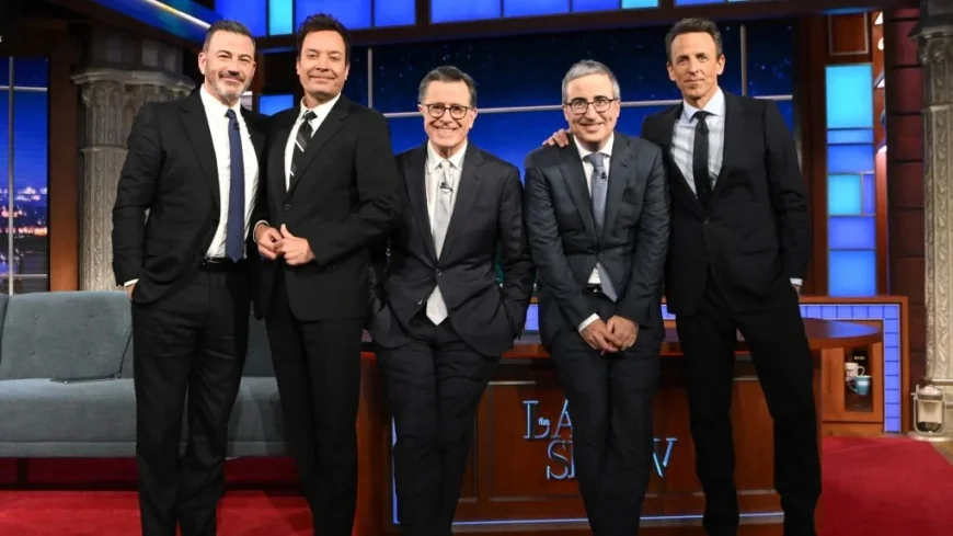 Stephen Colbert Reunites Strike Force Five Ahead of Late-Night Exit