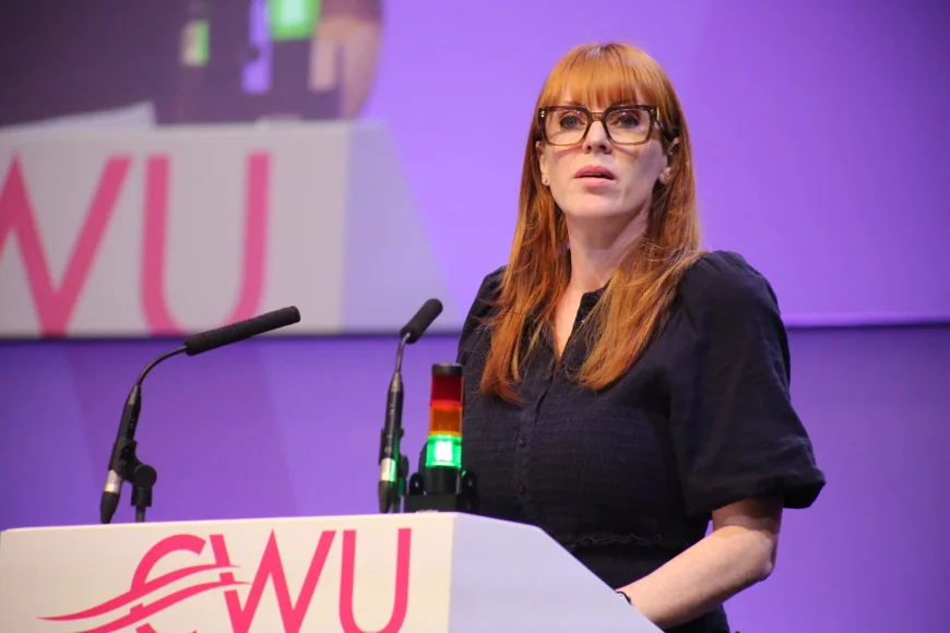 Angela Rayner presses Cwu delegates in Bournemouth over Labour pace