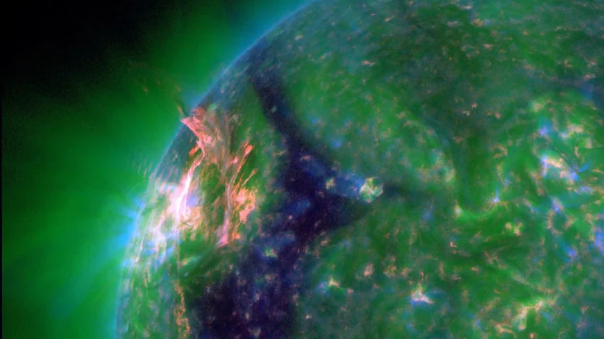 Scientists record M5.7 flare as Solar Flare Northern Lights loom
