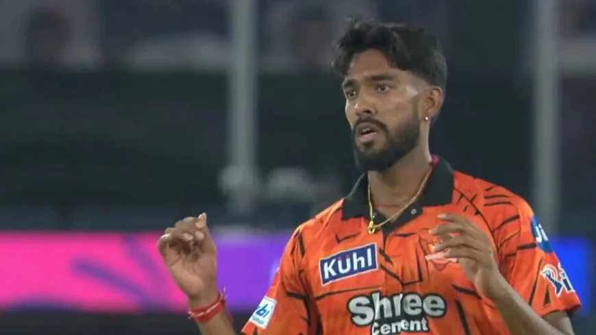 Praful Hinge and Sakib Hussain hold GT to 168/5 — Srh Vs Gt