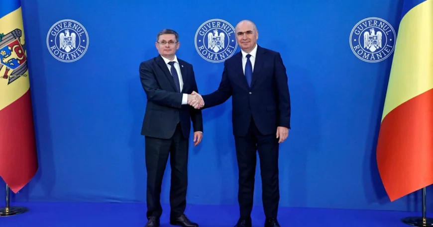 Mircea Abrudean meets Igor Grosu in Bucharest on Moldova EU bid