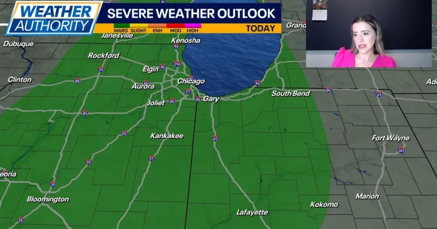 Kylee Miller Tracks Rain in Chicago Area Tuesday — Weather Chicago