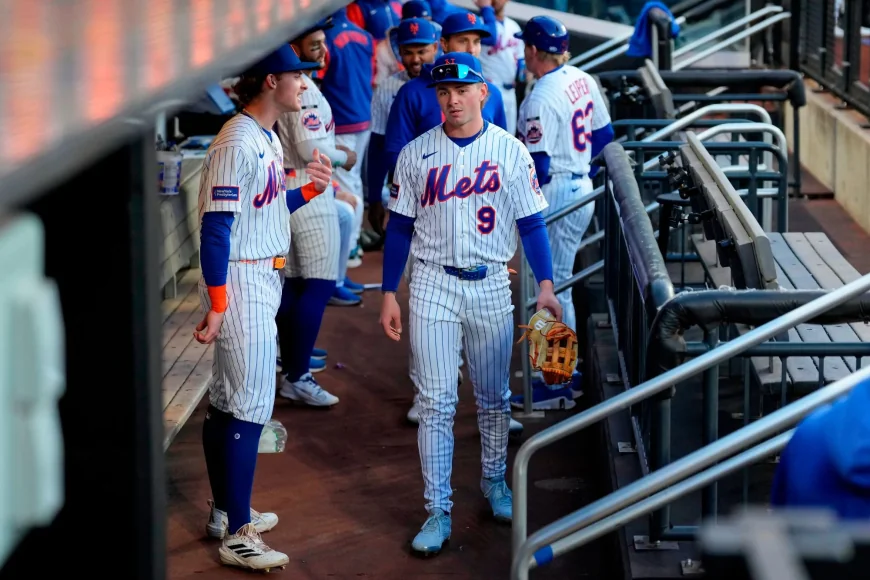 A.j. Ewing Debuts In Center Field For Mets, Hits Eighth
