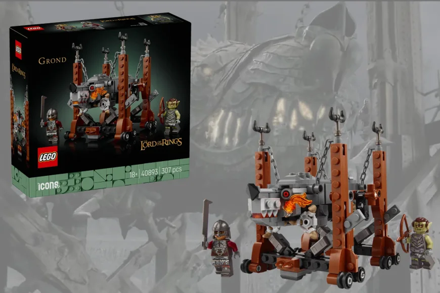 LEGO unveils 40893 Grond for 10333 Barad-dûr launch — Minas Tirith Lego