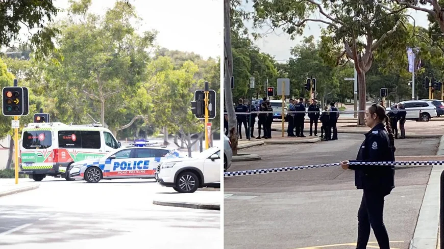 Police investigate body found on Grand Boulevard, Joondalup