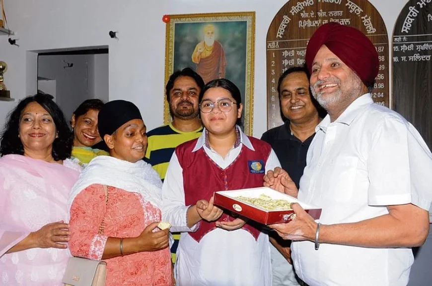 Kanwalnain Kaur tops Mohali with 634 marks in Pseb 12th Result 2026