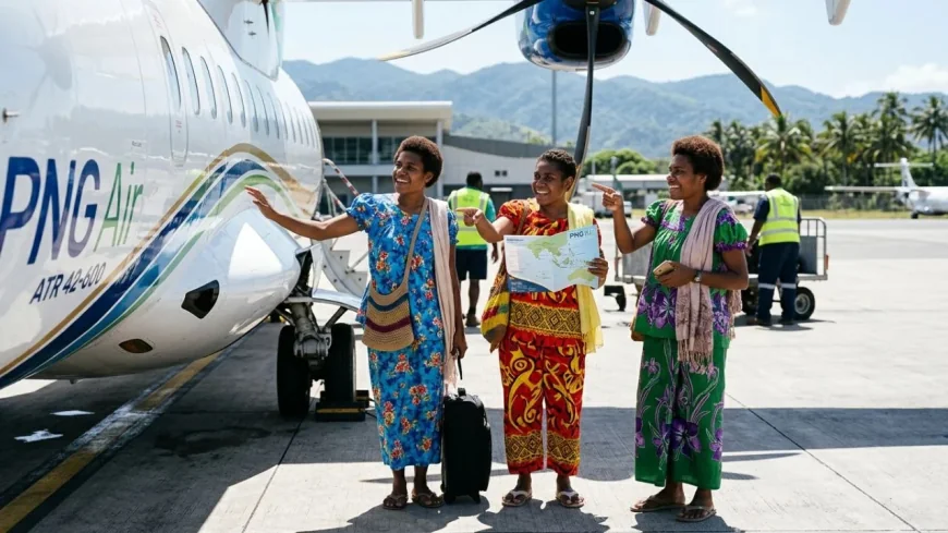 PNG Air Takes First ATR42-600 Delivery for Papua New Guinea