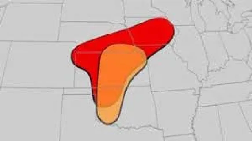 Severe Storms Raise Hail Storm Risk From Oklahoma to Iowa