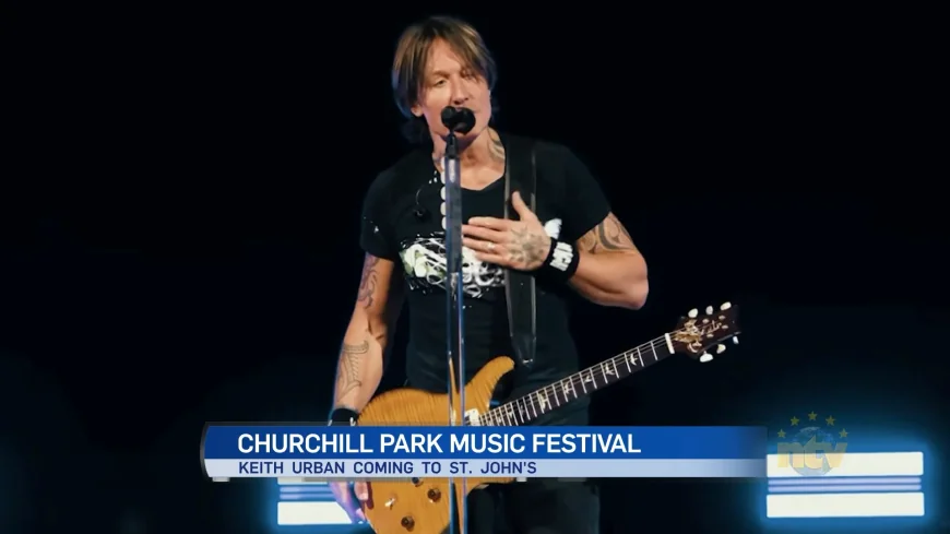 Keith Urban to Headline Churchill Park Music Festival on July 24