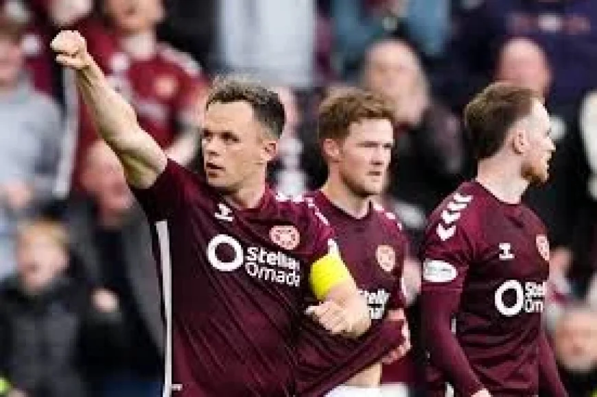 Lawrence Shankland Drives Hearts V Falkirk Run of Five