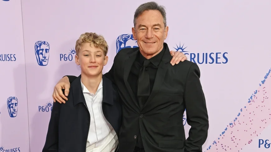 Paapa Essiedu Meets Jason Isaacs at the BAFTA TV Awards