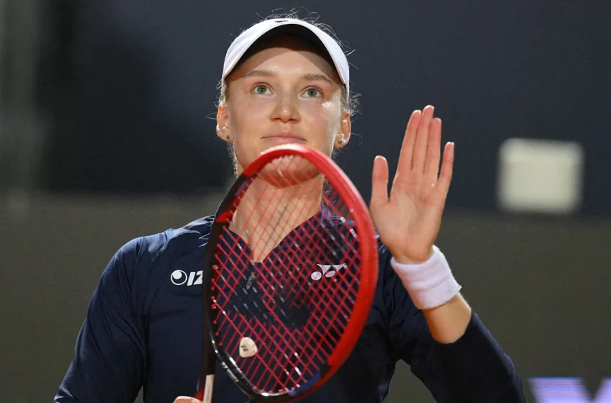 Rybakina Faces Svitolina in Rome Quarter-Final at 1 p.m. ET