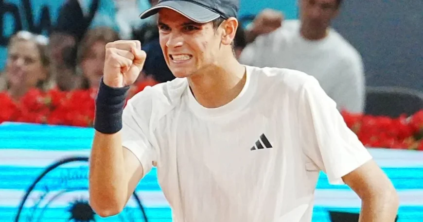 Darderi Reaches Rome Quarter-Final Battle for First Masters Semifinal