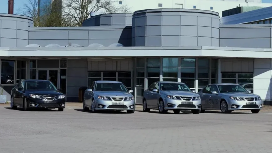 Eight Saabs Hit Last Saab Cars Factory Auction in Sweden