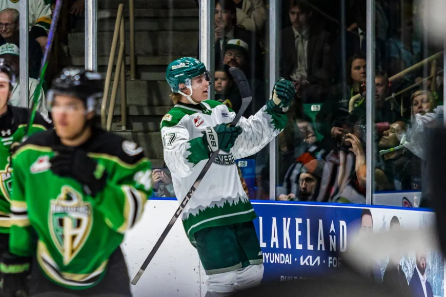 Miettinen Lifts Everett Past Pa Raiders 3-2 for 2-1 Lead