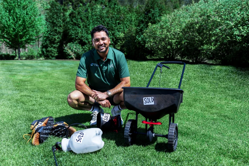 Jason Day Lists Yard Equipment on Facebook Marketplace in TruGreen Promotion