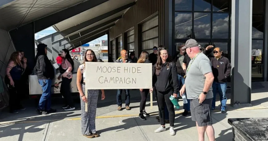 BMO backs Moose Hide Campaign with 20,000 pins and donation