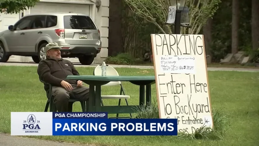 Nick Scamuffa sells $150 parking spots in Newtown Square Pa