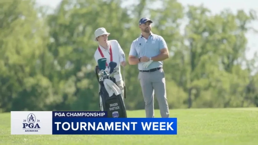 Braden Shattuck Teaches at Rolling Green Before PGA Championship