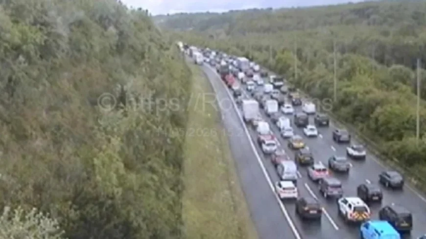 Kent Police closes M2 eastbound after junction 3 collision — Kent Online