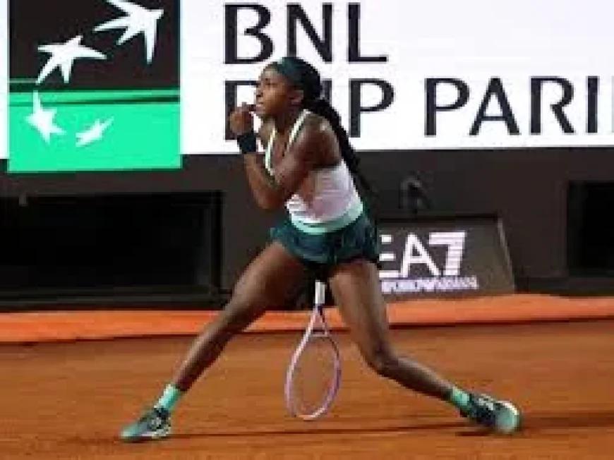 Gauff Tennis: Coco Gauff Reaches Rome Final With 6-4, 6-2 Win