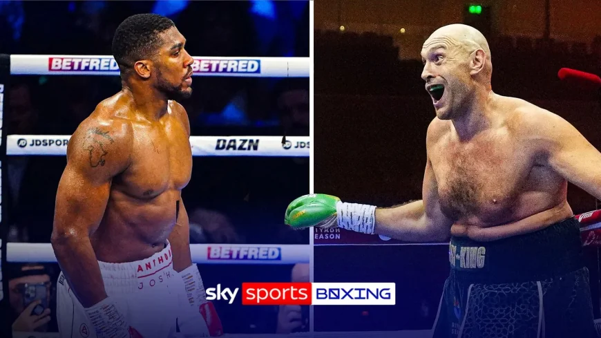 Hearn Says Anthony Joshua Vs. Tyson Fury Hinges on July 25 Wins
