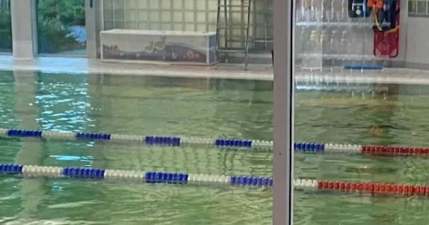 Bill Axon says North Berwick pool stays safe despite green water