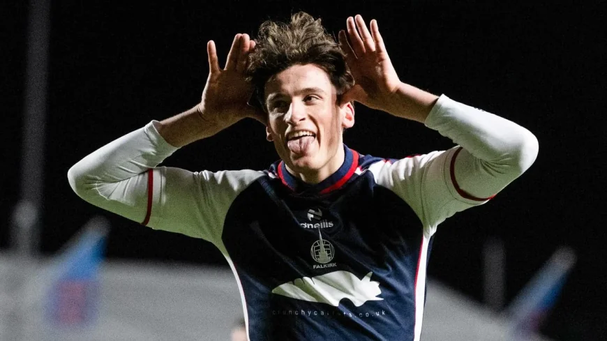 Celtic Watch Barney Stewart as Falkirk Striker Gains Summer Attention