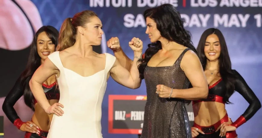 Ronda Rousey Vs Gina Carano Fight Card Lands on Netflix May 16