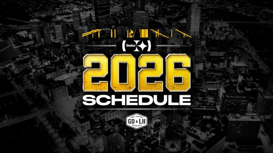 Steelers Schedule 2026 Brings 4 Primetime Games and Paris — Steelers Schedule 2026