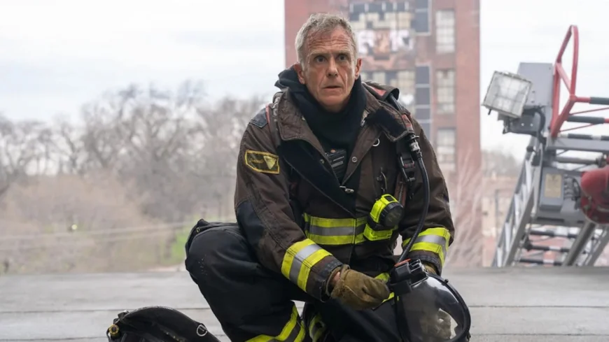 Miranda Rae Mayo Guides Chicago Fire Season Finale 2026 Roof Collapse