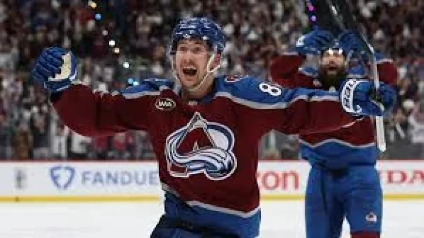 Avalanche Set 2026 Western Conference Final Golden Knights Schedule