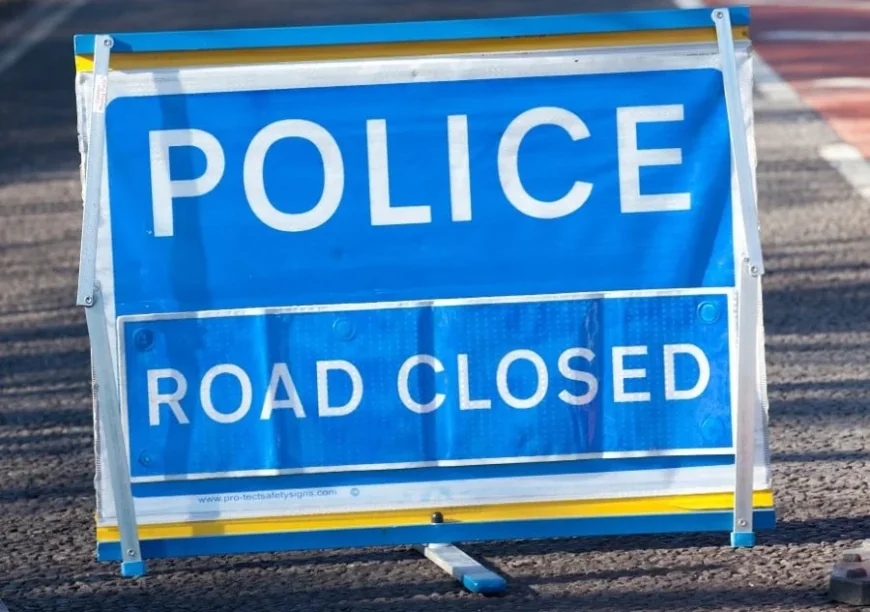 Derbyshire Police closes A52 Pentagon Island for over four hours