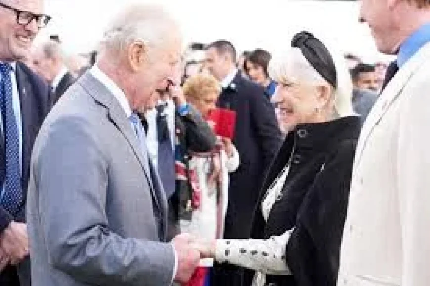 King Charles Shares DJ Stage with Elba Actor at Palace Party