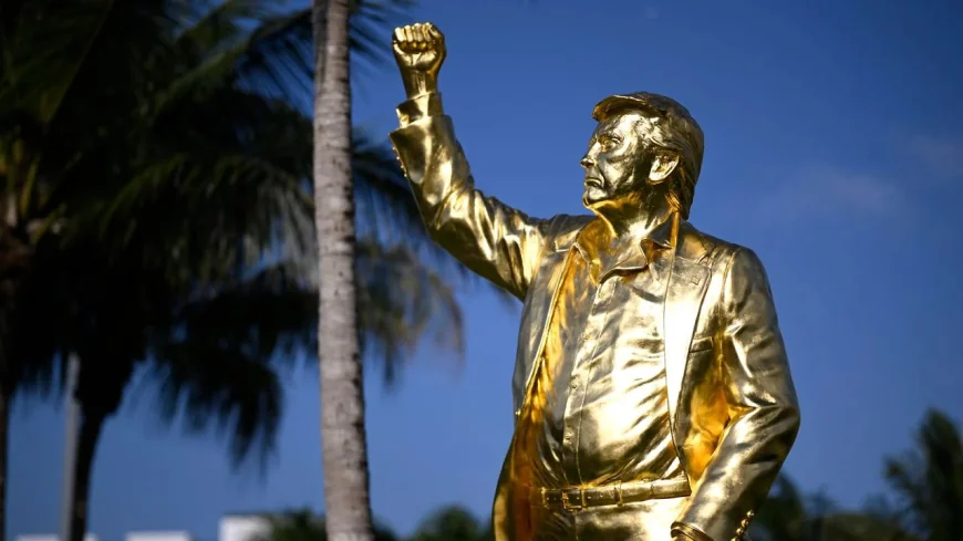 Burns Presides Over Doral Golf Course Trump Monument Dedication