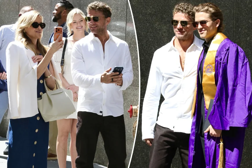 Reese Witherspoon Son Graduation Brings Exes Together at NYU