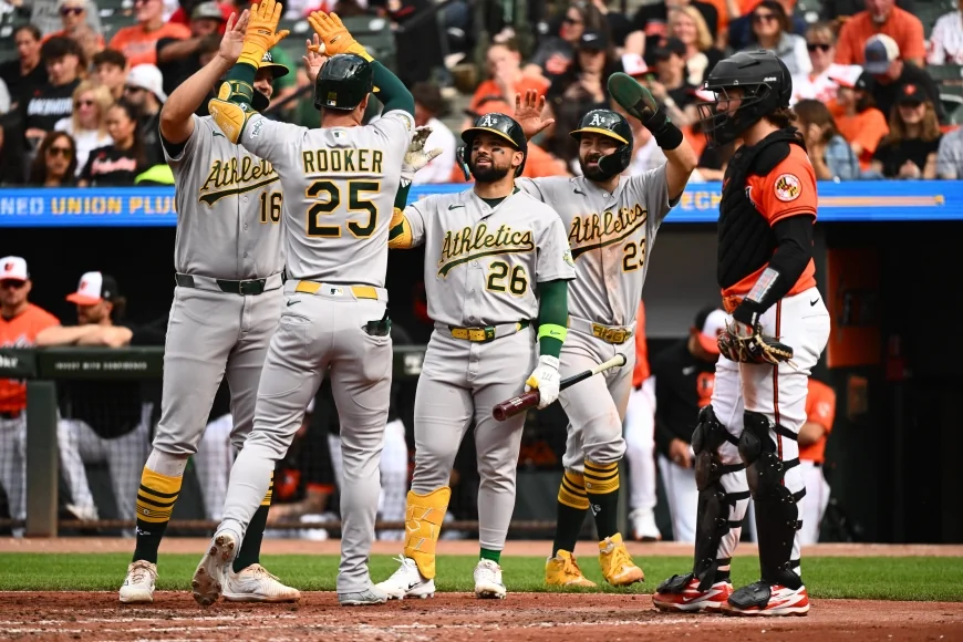 Giants Vs Athletics Begins As A's Hold 22-21 Edge