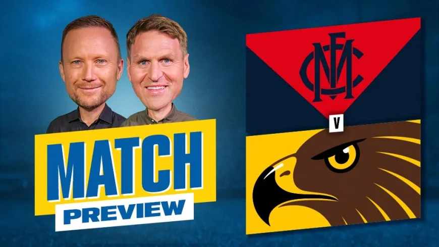 Nathan Brown and Kane Cornes Preview Melbourne Vs Hawthorn at the MCG