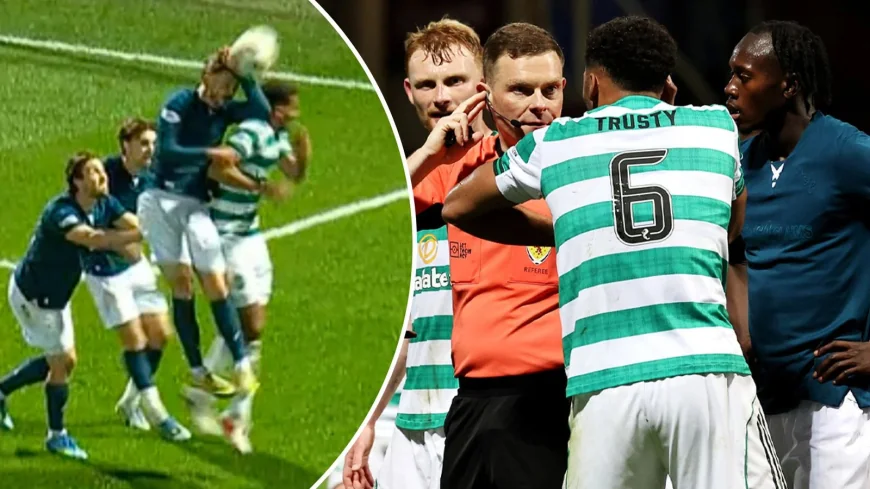 Gary Lineker Slams Celtic Penalty Motherwell O'neill Reaction
